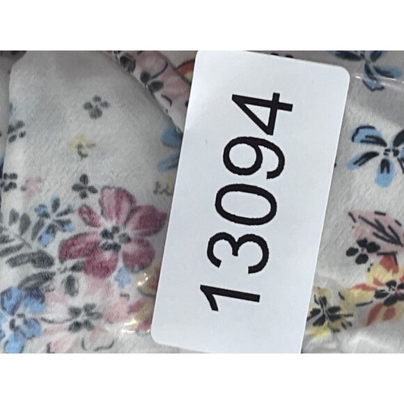 Floral Print‎ LOFT Outlet Women’s Short Sleeve Blouse Top With Ruffle Sleeves - Picture 7 of 7